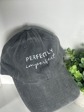 “Perfectly Imperfect” adjustable hat